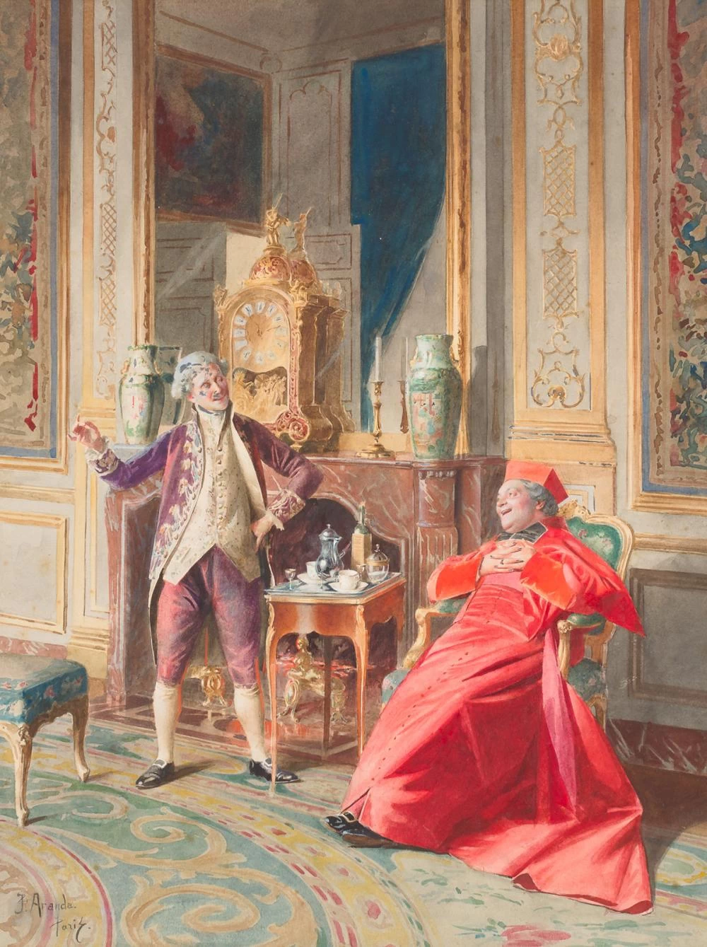 Il cardinale allegro